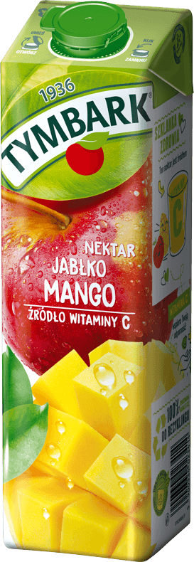 TYMBARK 1L jabłko mango nektar (2)