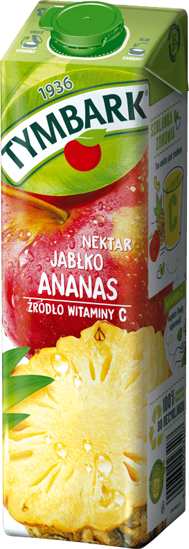 TYMBARK 1L jabłko ananas nektar (2)