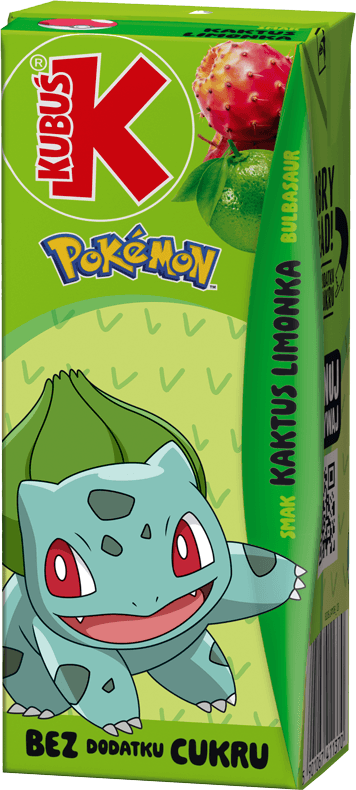 KUBUŚ 0,2 L Pok&eacute;mon Smak kaktus limonka (2)