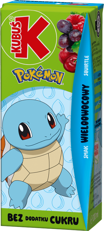 KUBUŚ 0,2 L Pok&eacute;mon Smak wieloowocowy (4)