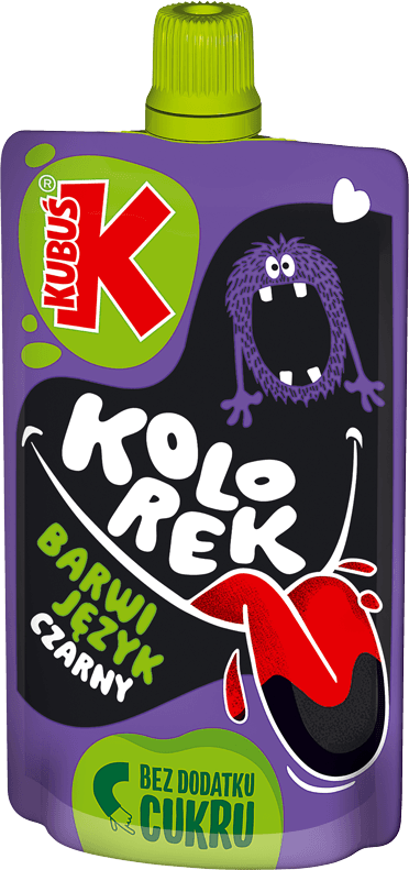 KUBUŚ 100 ml Kolorki czarny (2)