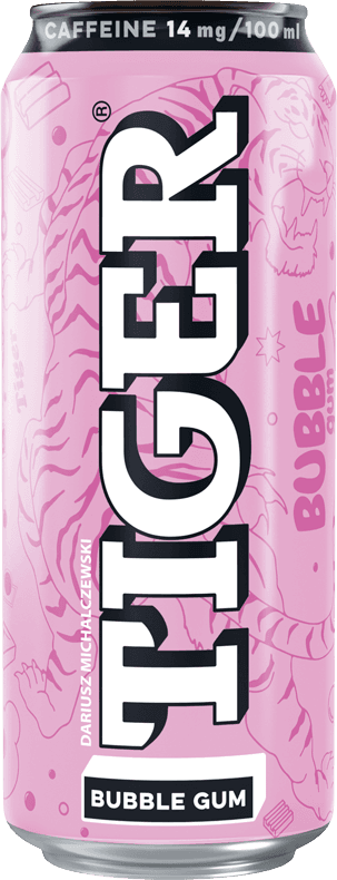 TIGER 500ml bubble gum