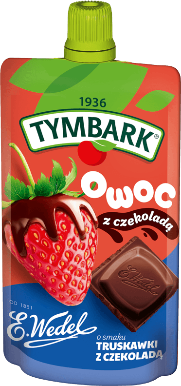 TYMBARK 100 g WEDEL truskawka z czekoladą (2)