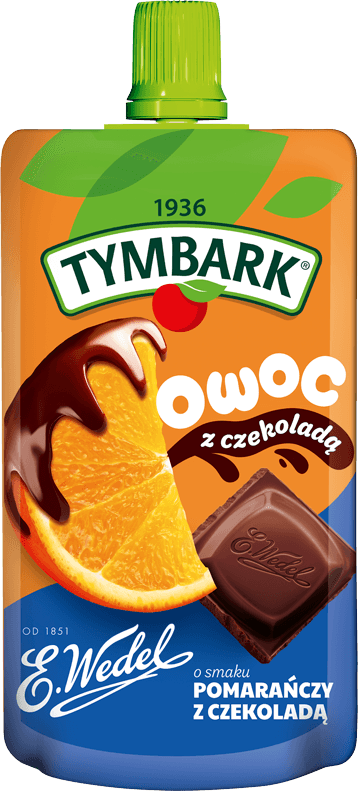 TYMBARK 100 g WEDEL pomarańcza z czekoladą