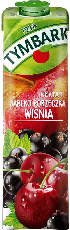 TYMBARK 1L jabłko porzeczka wisnia