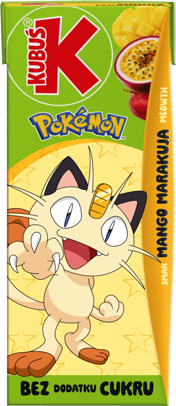 KUBUŚ 0,2 L Pokemon smak mango i marakuja (9)