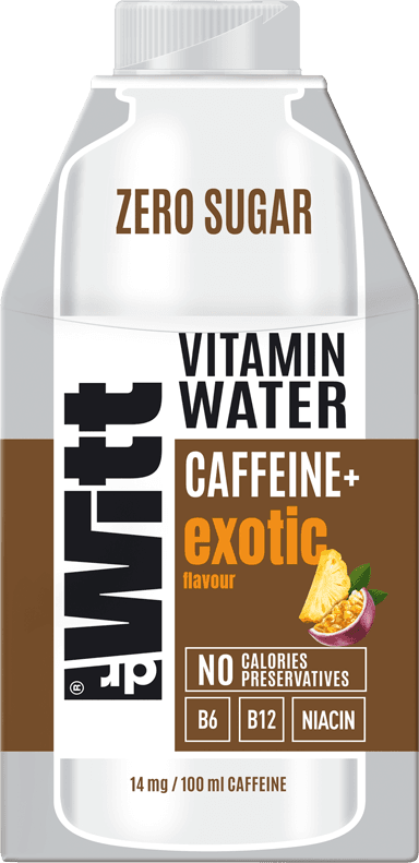 DR WITT 0,5 l Vitamin Water Caffeine+ exotic