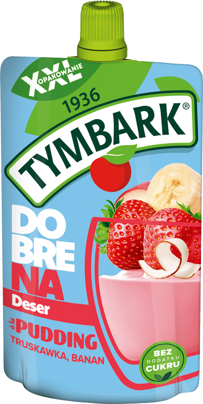 TYMBARK 200 ml Pudding truskawka banan (2)