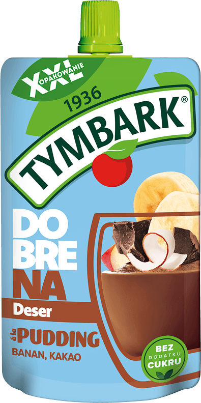 TYMBARK 200 ml Pudding banan kakao