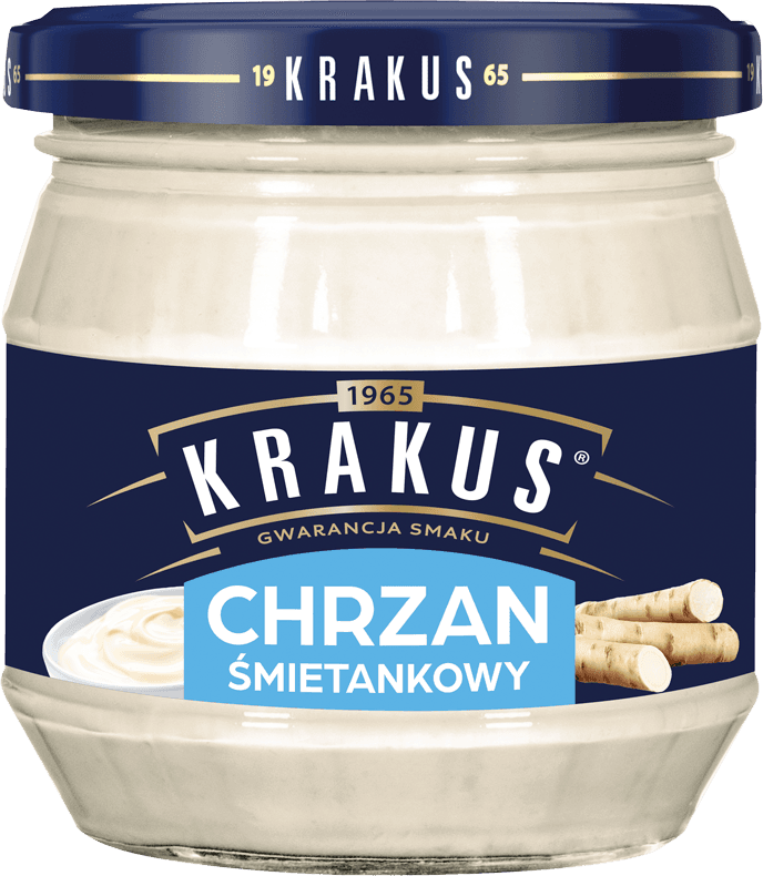 KRAKUS 180 g chrzan śmietankowy