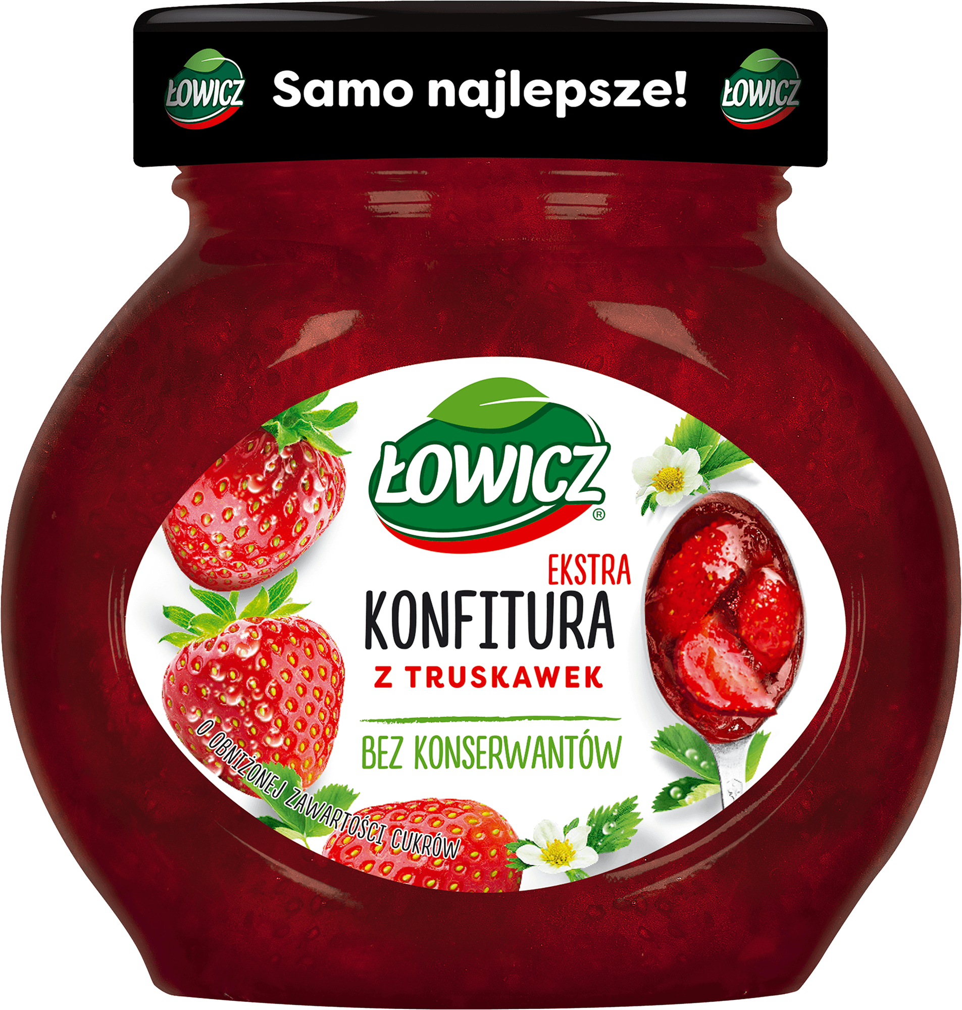 ŁOWICZ 240 g truskawka