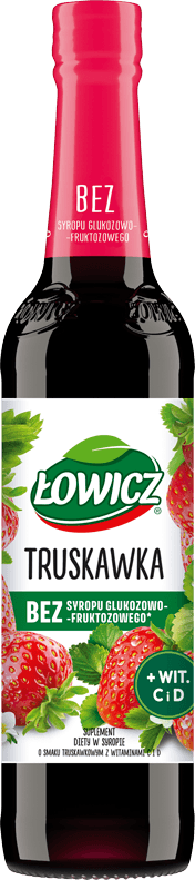 ŁOWICZ 400 ml truskawka
