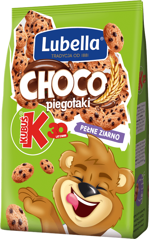 KUBUŚ 250 g Choco Piegołaki Pełne ziarno