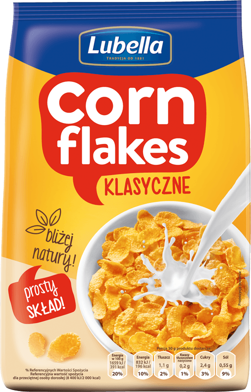 Breakfast cerals - foilbag