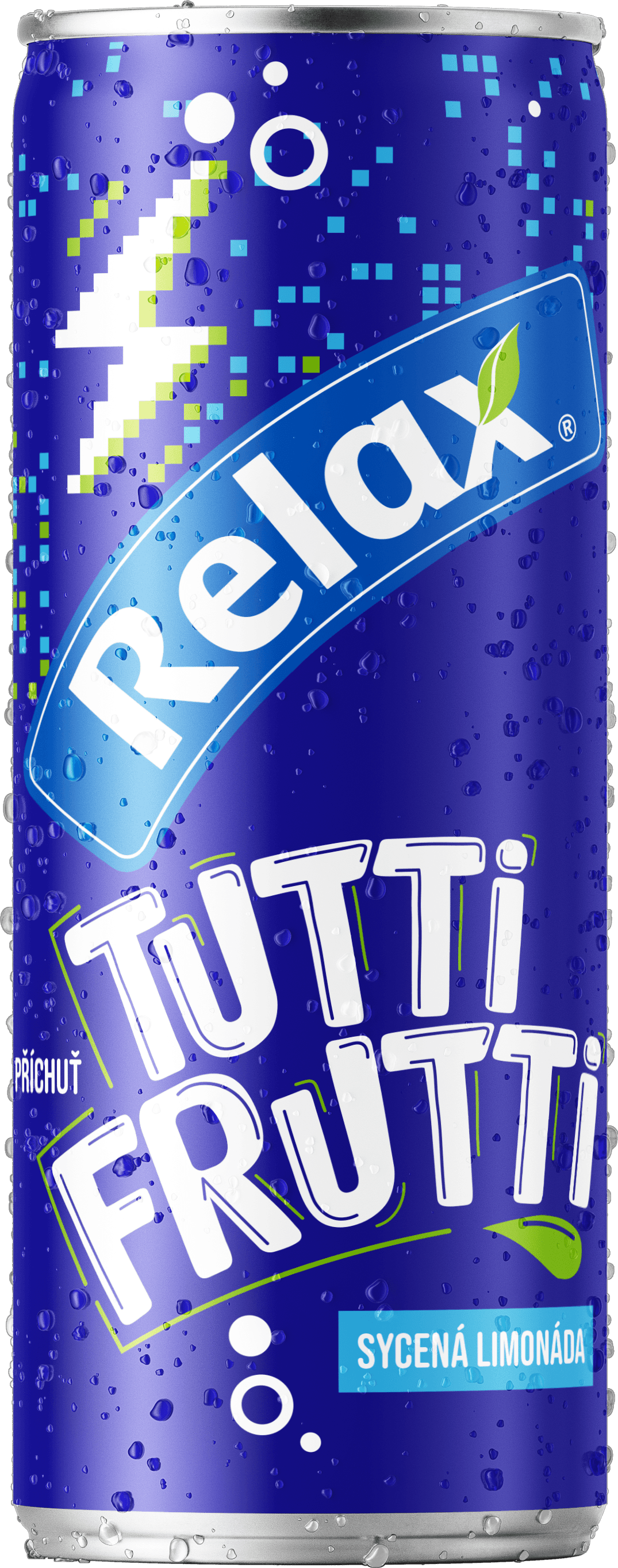 Relax limonáda TUTTI FRUTTI 0,33L plech