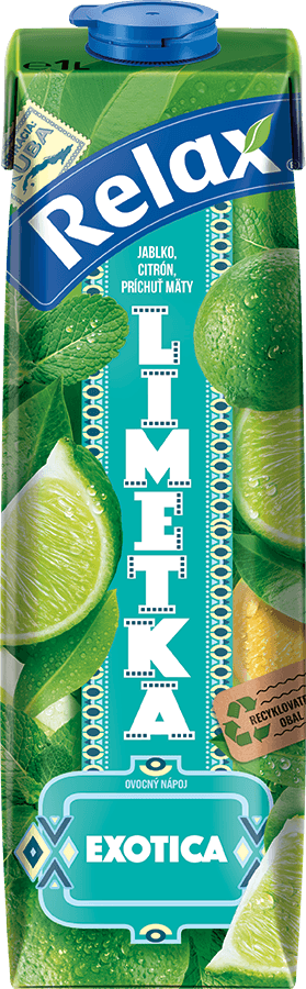 Relax exotica jablko-citrón-LIMETKA-mäta 1L TS