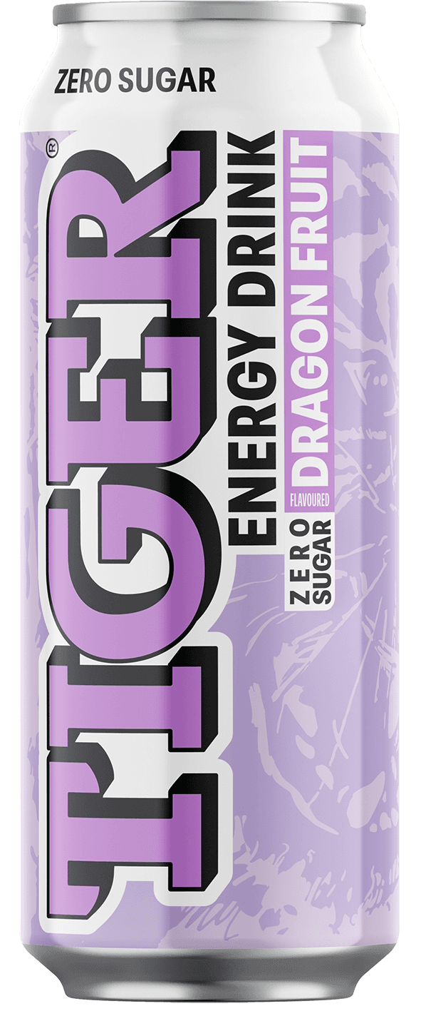 Tiger energy drink ZERO DRAGON FRUIT 0,5L plech