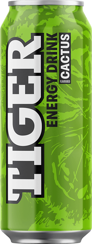 Tiger energy drink CACTUS 0,5L plech