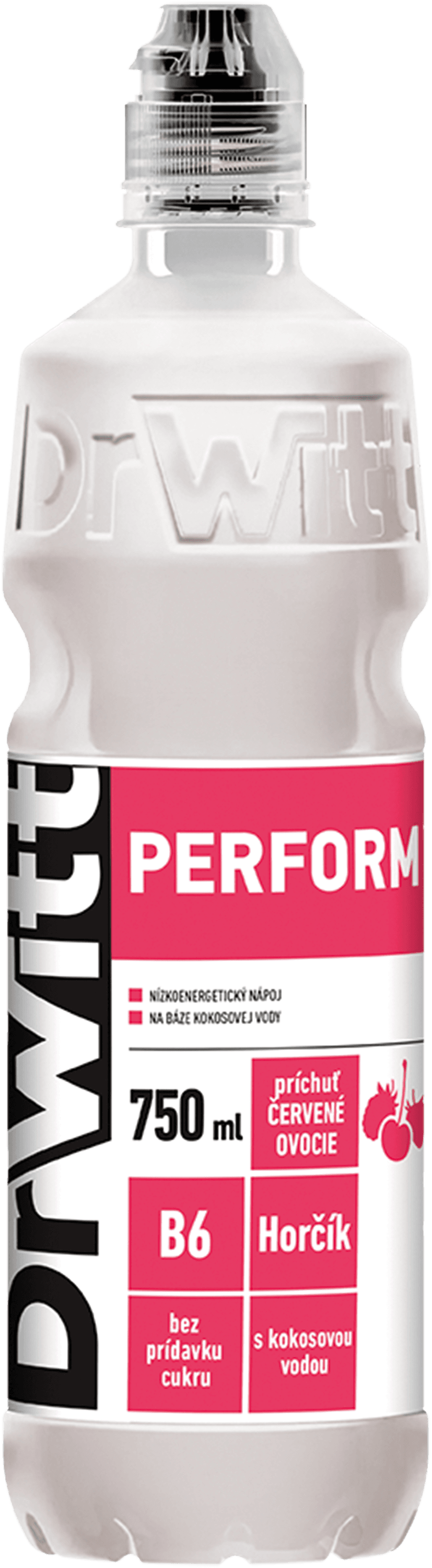DrWitt Performe červené ovocie 0,75L PET
