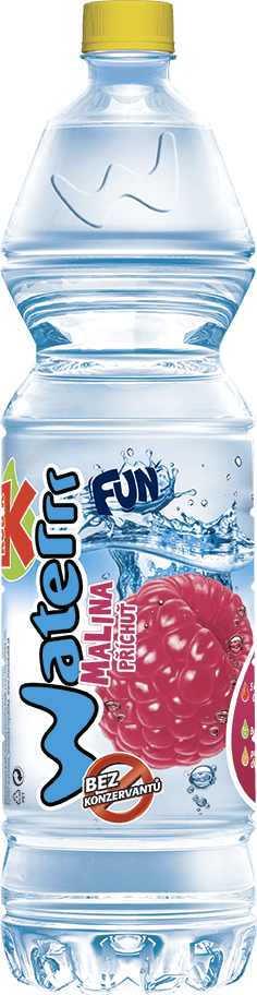 KUBÍK Waterrr malina 1,5L PET