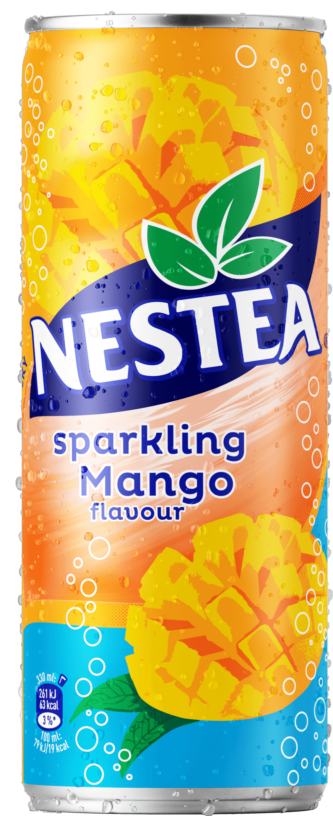 NESTEA Sparkling Black Tea MANGO flavour 0,33L can