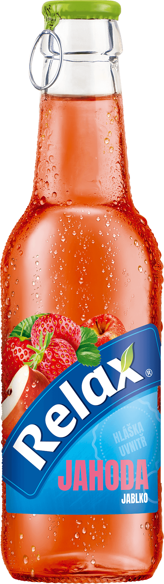 Relax Víčko Jahoda 0,25L sklo