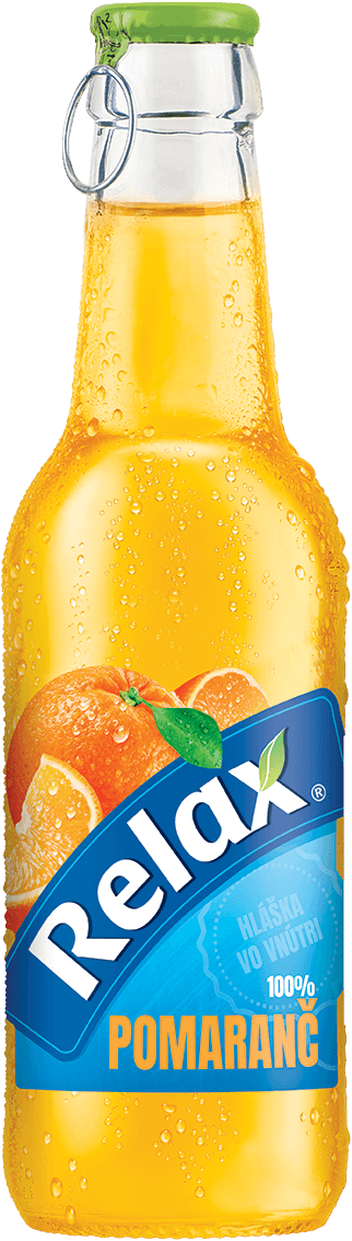 Relax Viečko 100% Pomaranč 0,25L sklo
