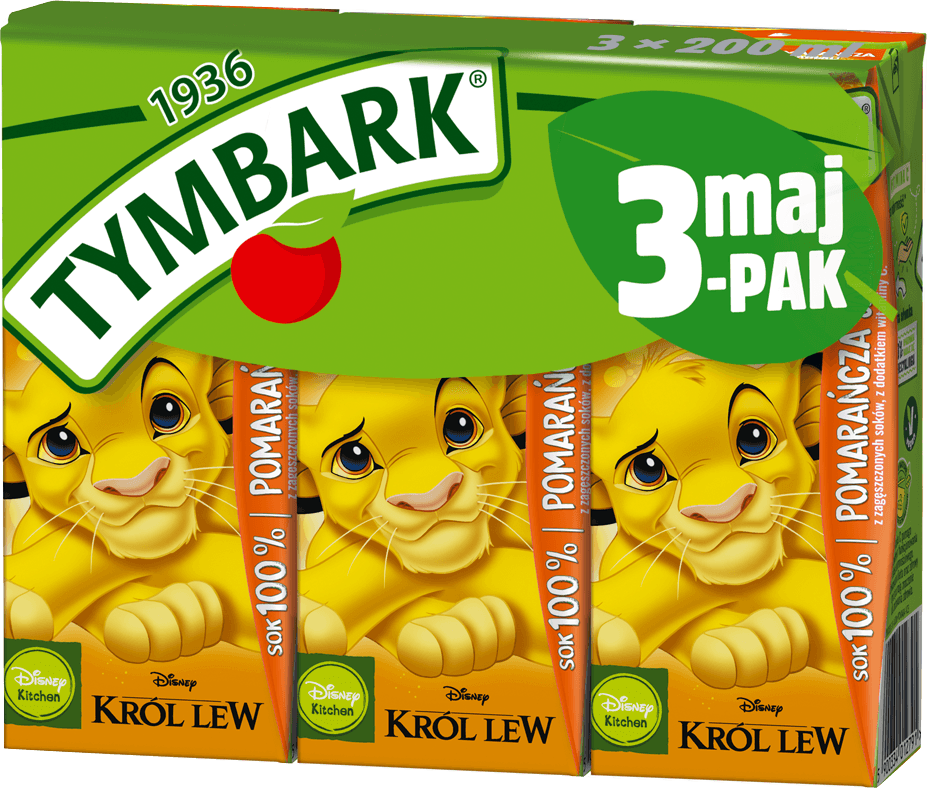 TYMBARK 3Pack Pomarańcza - Jabłko (2)