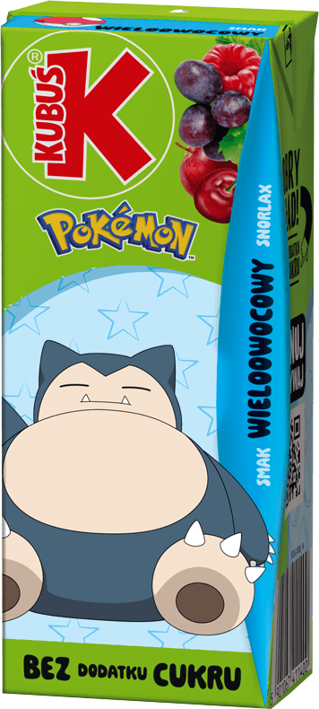KUBUŚ 0,2 L Pokemon smak wieloowocowy (10)