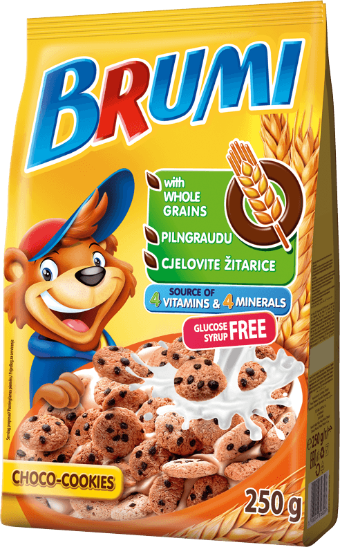 BRUMI Choco Cookies 250 g (2)