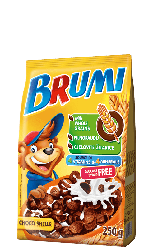 BRUMI Choco Shells 250 g