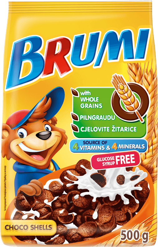 BRUMI Choco Shells 500 g