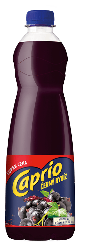 Caprio hustý ČERNÝ RYBÍZ 0,7L PET