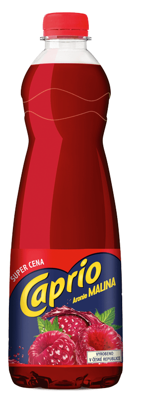 Caprio hustý MALINA 0,7L PET