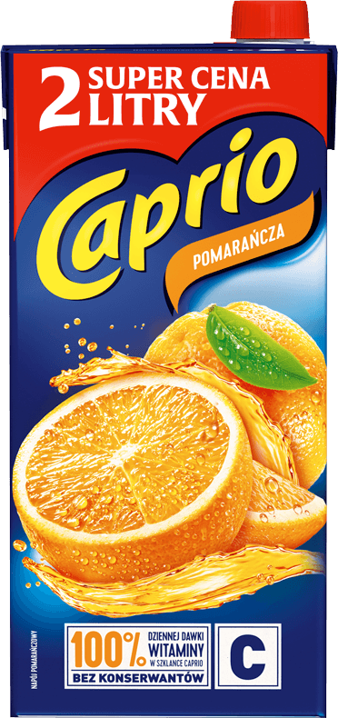 CAPRIO 2L pomarańcza (2)