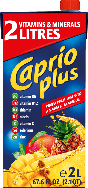 CAPRIO PLUS ANANAS, MANGO 2L (2)