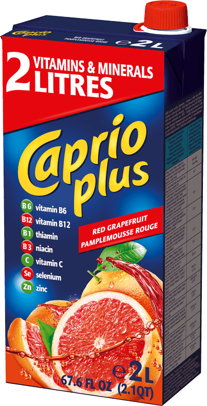 CAPRIO PLUS ČERVENÝ GREP 2L