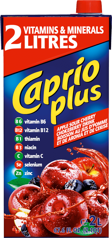 CAPRIO 2 l apple, sour cherry and chokeberry