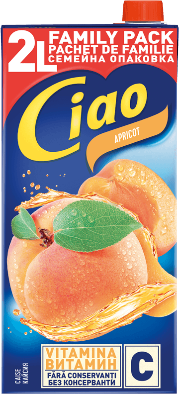 CIAO 2 litry apricot (2)