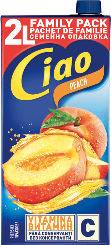 CIAO 2L peach