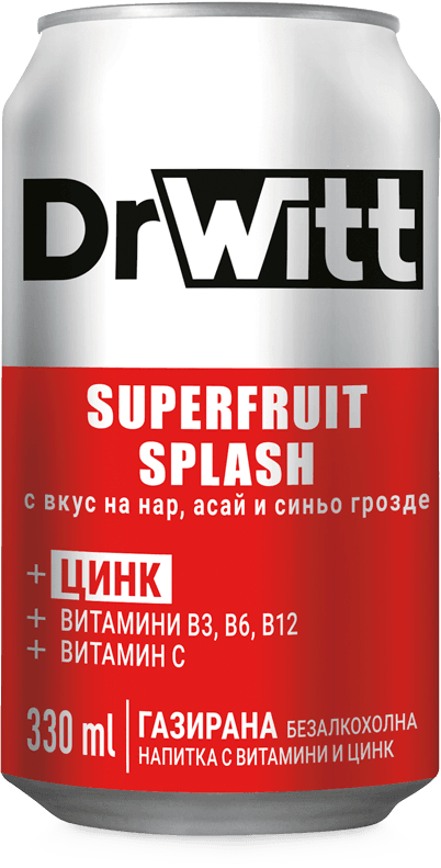 DrWitt Superfruit Splash 330ml CAN