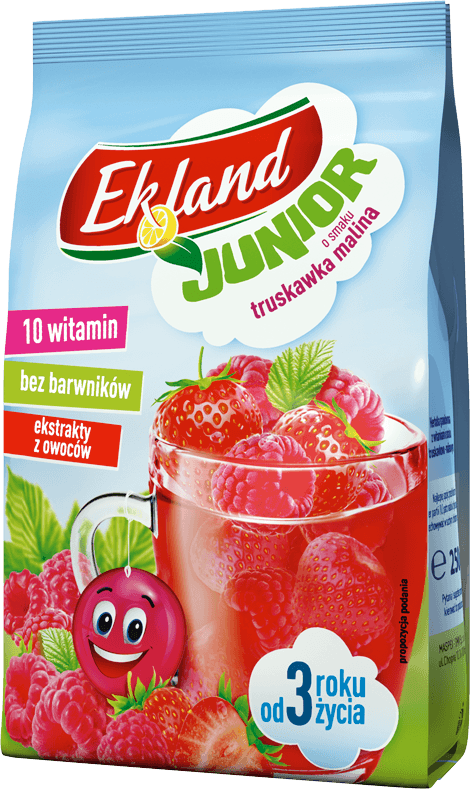 EKLAND 250 g truskawka - malina