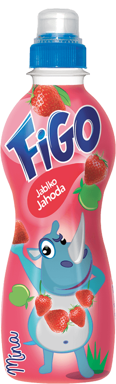 Figo jablko-JAHODA 0,3L PET