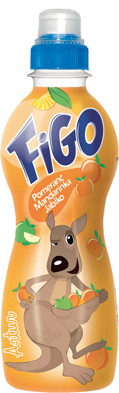 Figo POMARANČ-mandarínka-jablko 0,3L PET