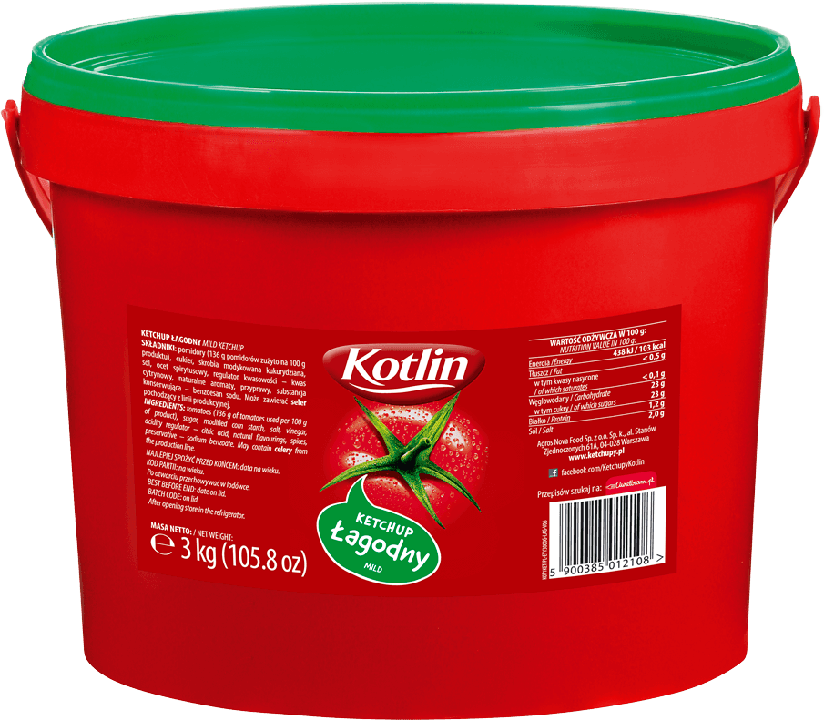 KOTLIN 3 kg mild ketchup