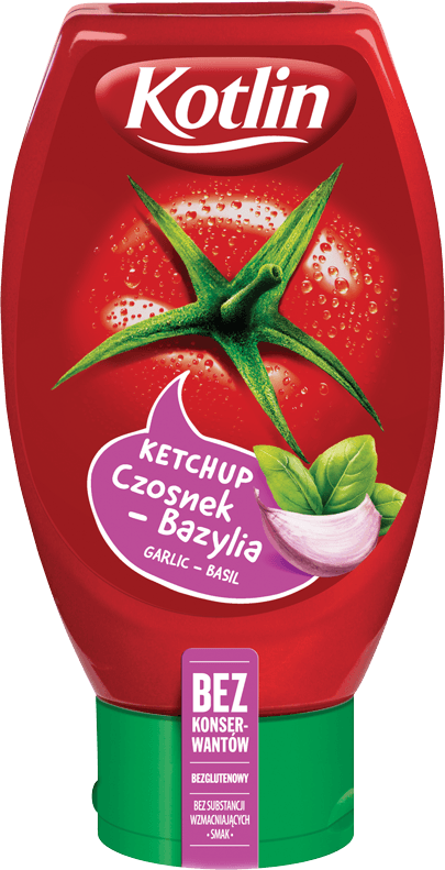 KOTLIN 450 g garlic-basil ketchup