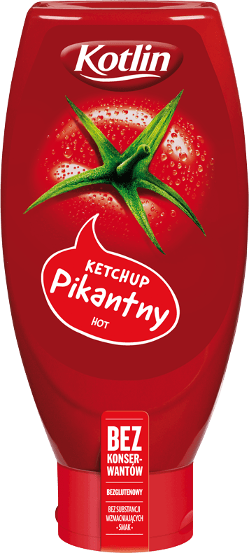 KOTLIN 650 g hot ketchup