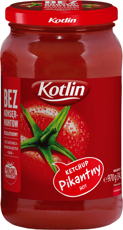 KOTLIN 970 g hot ketchup
