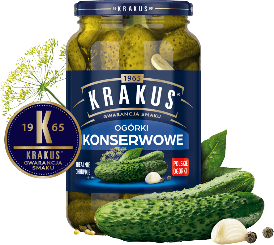 KRAKUS 920 g ogórek konserwowy