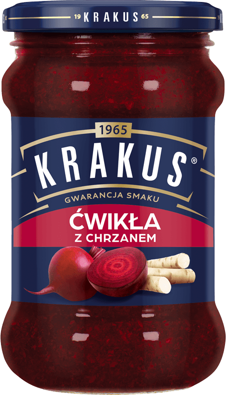 KRAKUS 300 g ćwikła z chrzanem